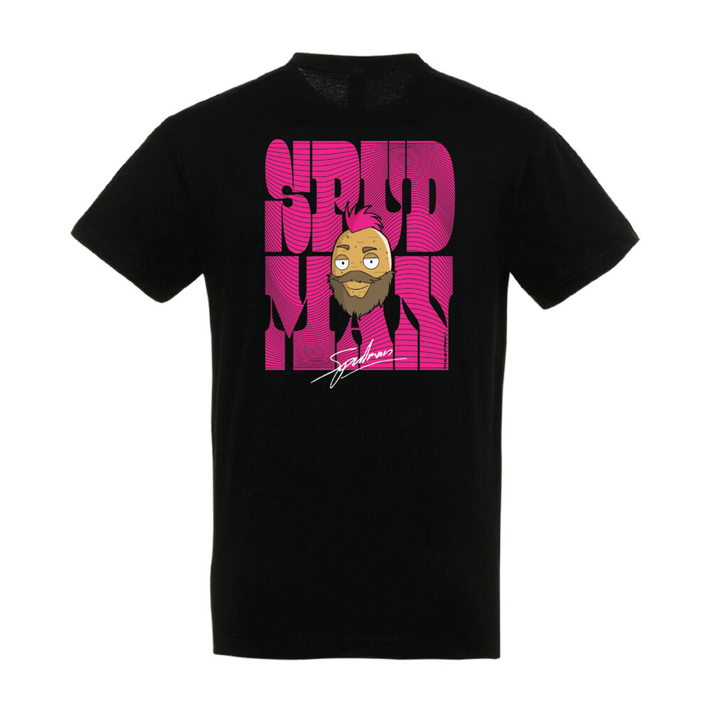 Neon Graphic Spudman Tees